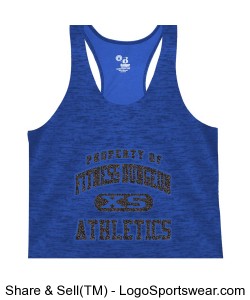 Property of Fitness Dungeon Athletics Glitter Design Zoom