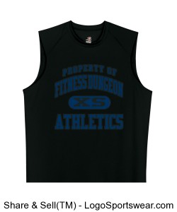 Property of Fitness Dungeon Athletics Mens Design Zoom